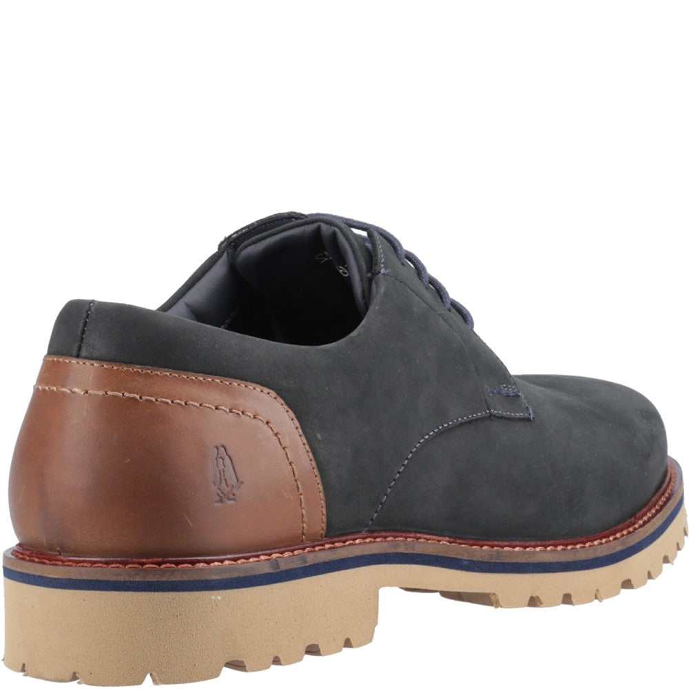 Lace Mens Summer Navy Hush Puppies Marcus Lace Shoe