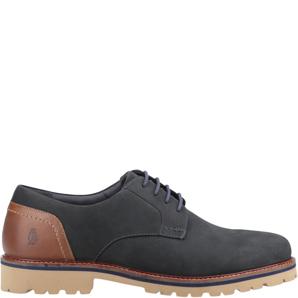 Lace Mens Summer Navy Hush Puppies Marcus Lace Shoe