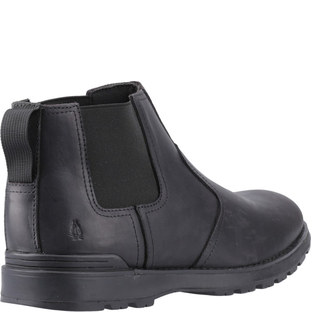 Mens Classic Boots Black Hush Puppies Dorian Boot