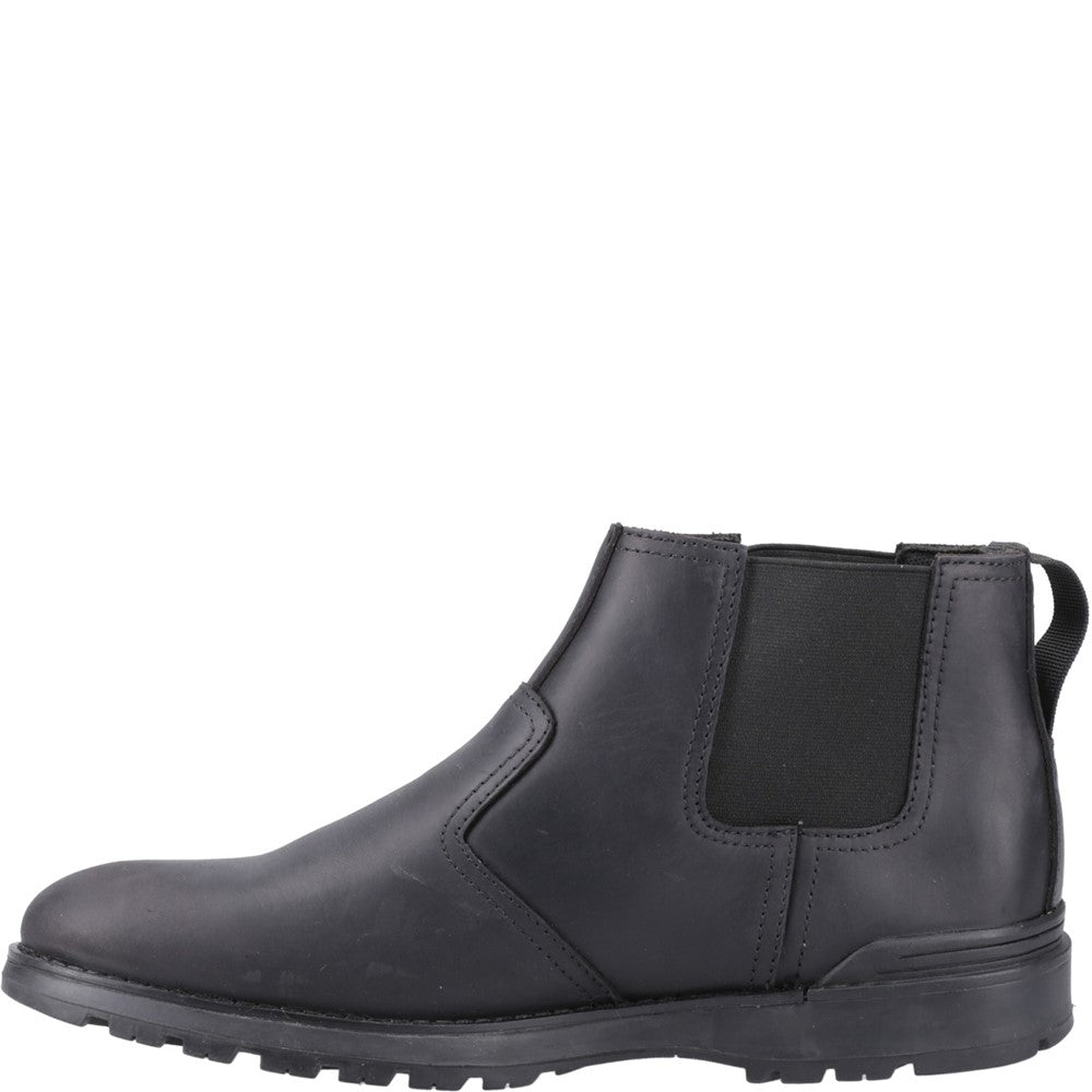 Mens Classic Boots Black Hush Puppies Dorian Boot