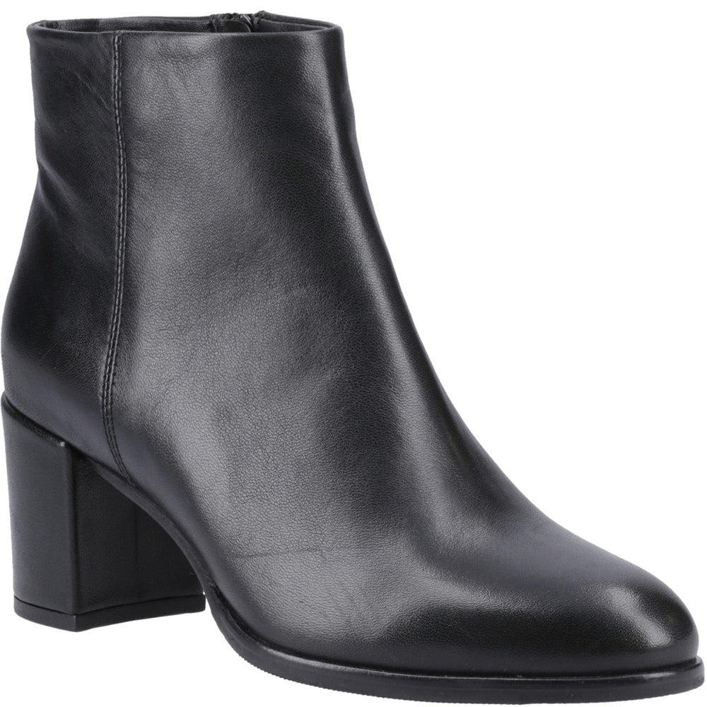 Ladies Ankle Boots Black Hush Puppies Claridy Boot