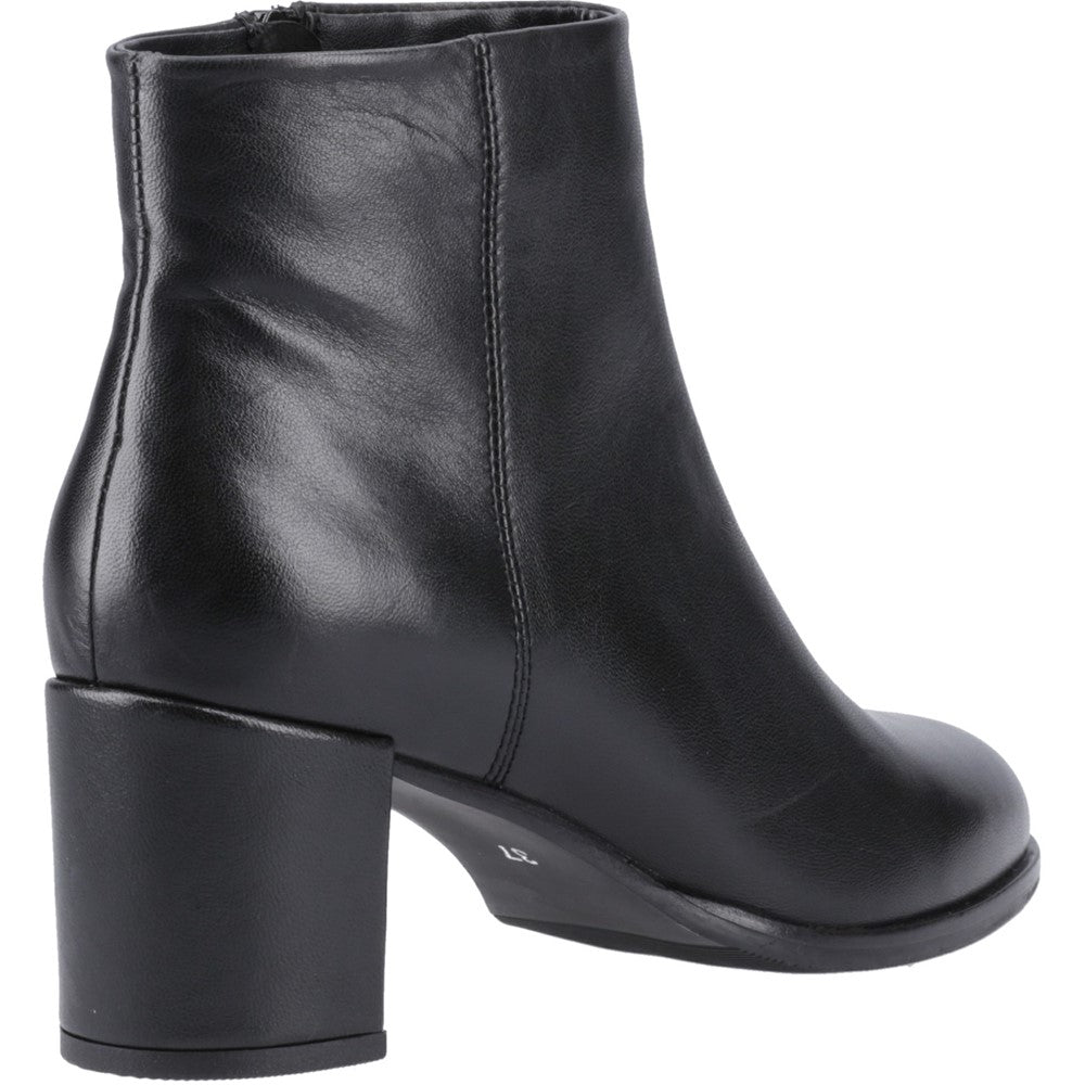 Ladies Ankle Boots Black Hush Puppies Claridy Boot