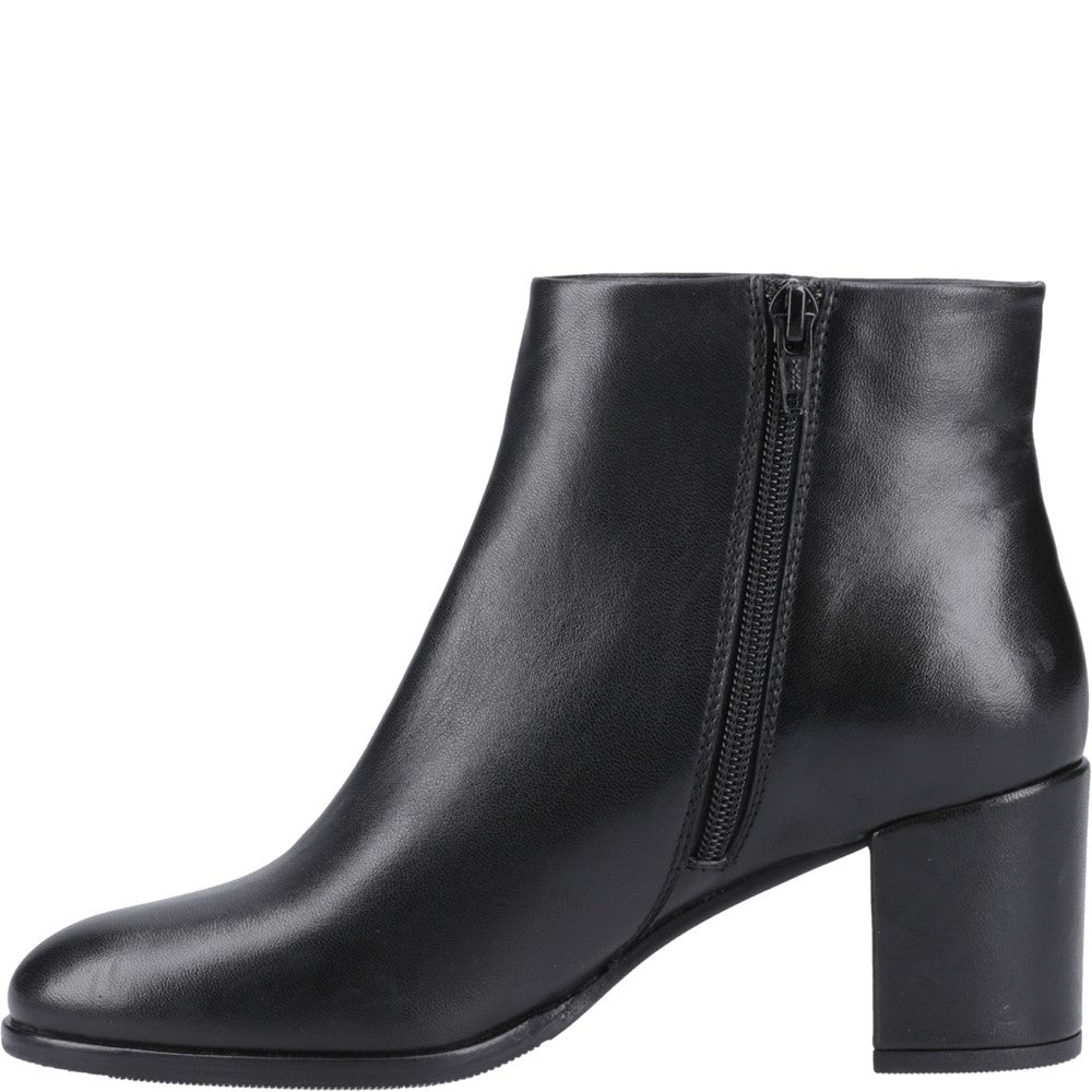 Ladies Ankle Boots Black Hush Puppies Claridy Boot