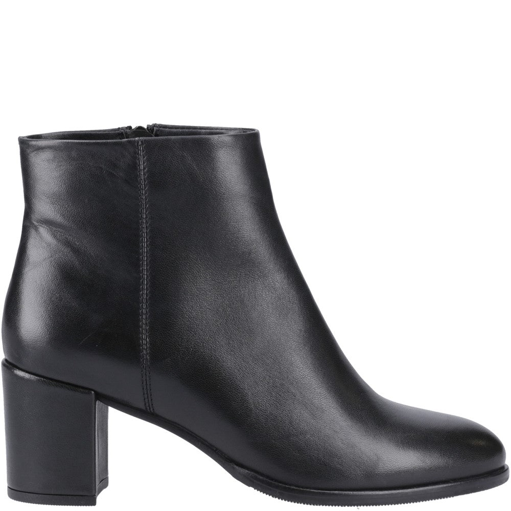 Ladies Ankle Boots Black Hush Puppies Claridy Boot