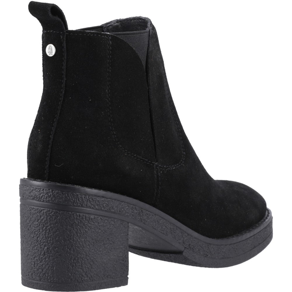 Ladies Ankle Boots Black Hush Puppies Felicia Chelsea Boot