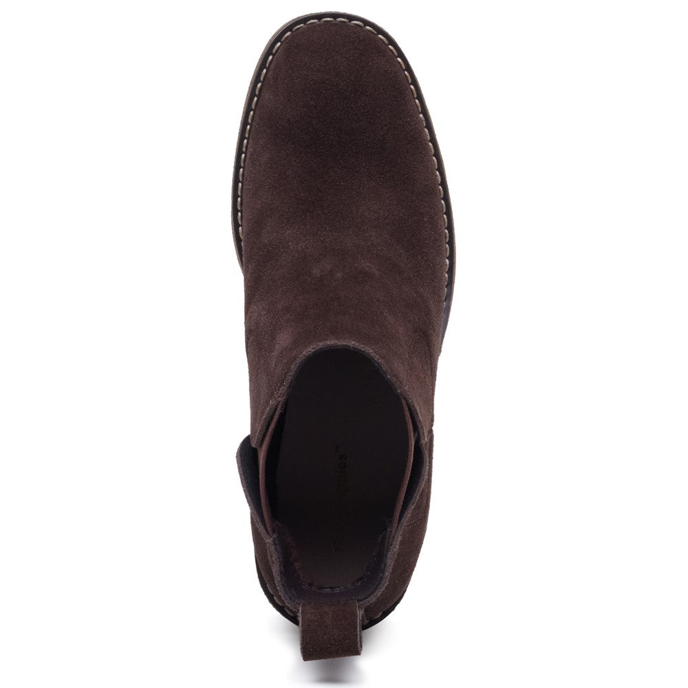 Ladies Ankle Boots Chocolate Hush Puppies Felicia Chelsea Boot