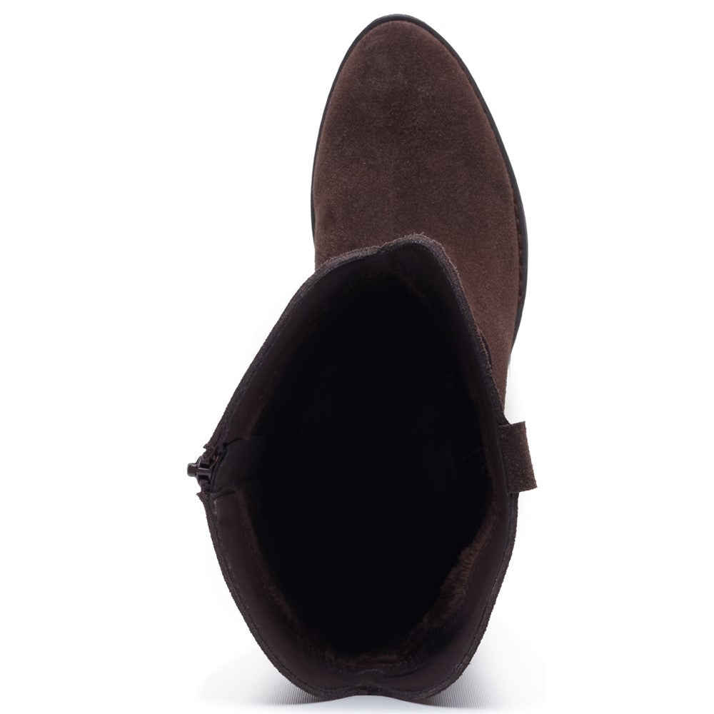 Ladies Long Boots Chocolate Hush Puppies Isabella Long Boot