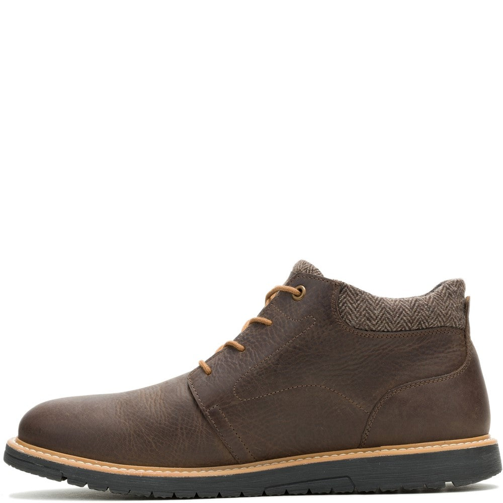 Mens Boots Brown Hush Puppies Jenson Lace Boot