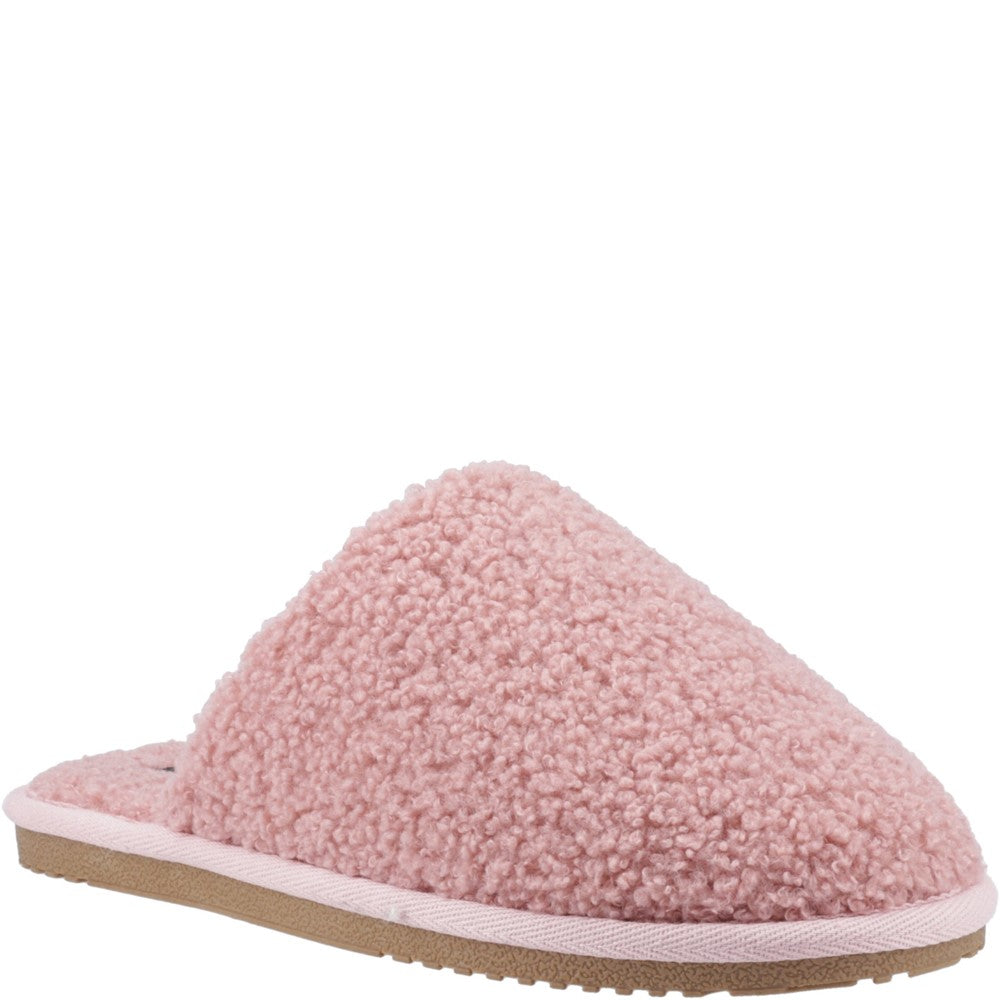 Classic Ladies Slippers Pink Hush Puppies Joanna Mule