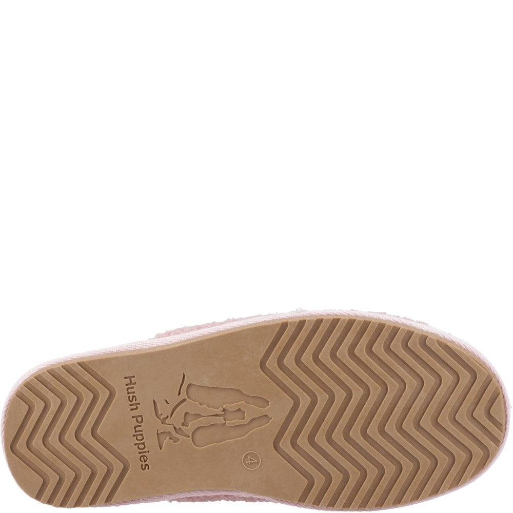 Classic Ladies Slippers Pink Hush Puppies Joanna Mule