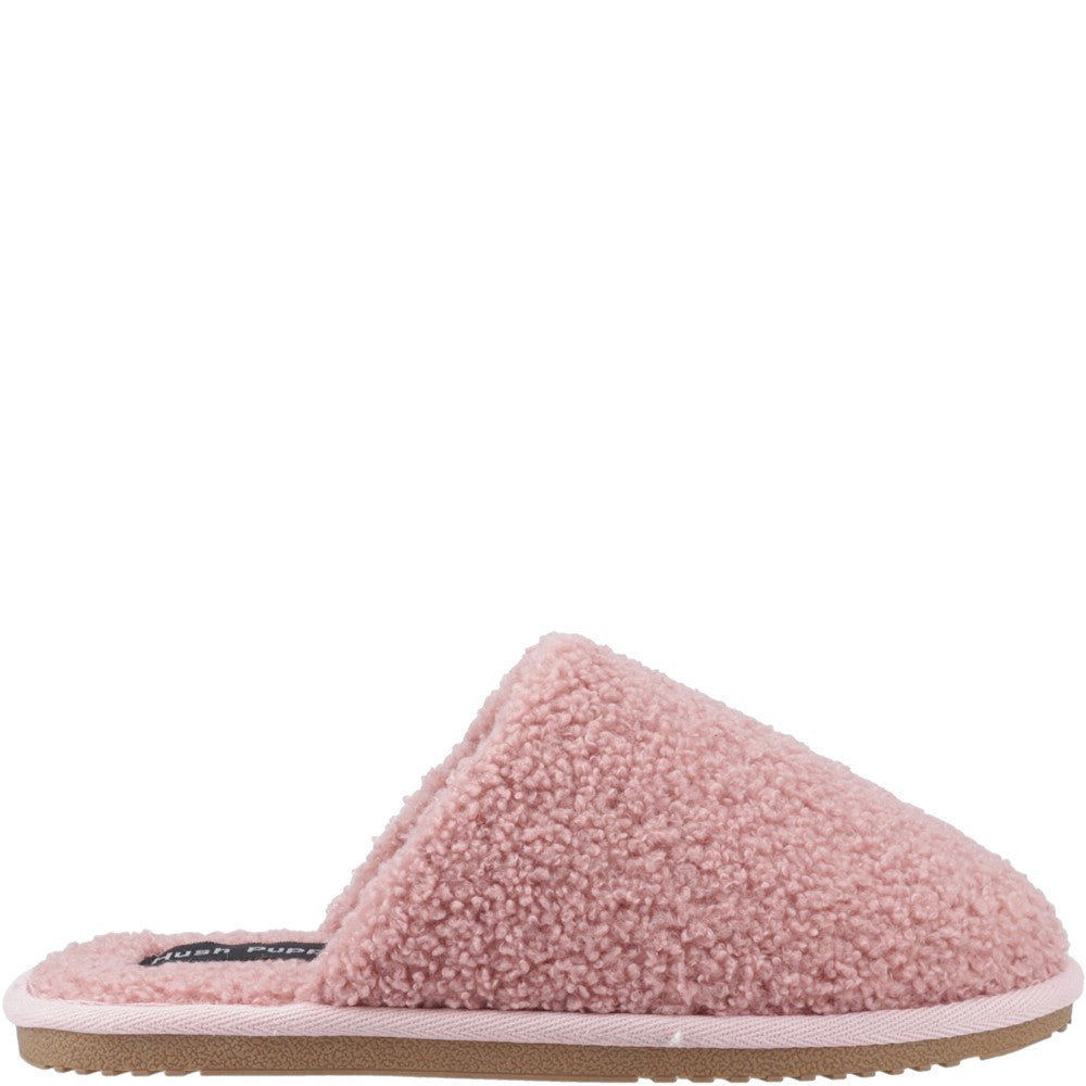 Classic Ladies Slippers Pink Hush Puppies Joanna Mule