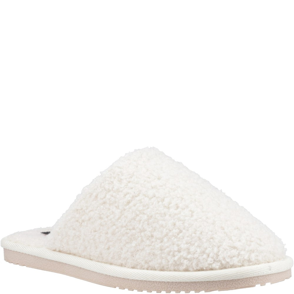 Classic Ladies Slippers Cream Hush Puppies Joanna Mule