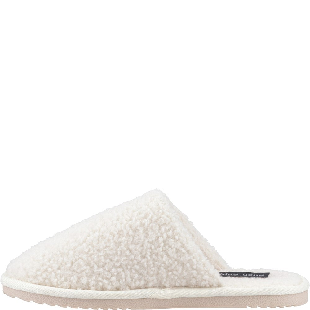 Classic Ladies Slippers Cream Hush Puppies Joanna Mule