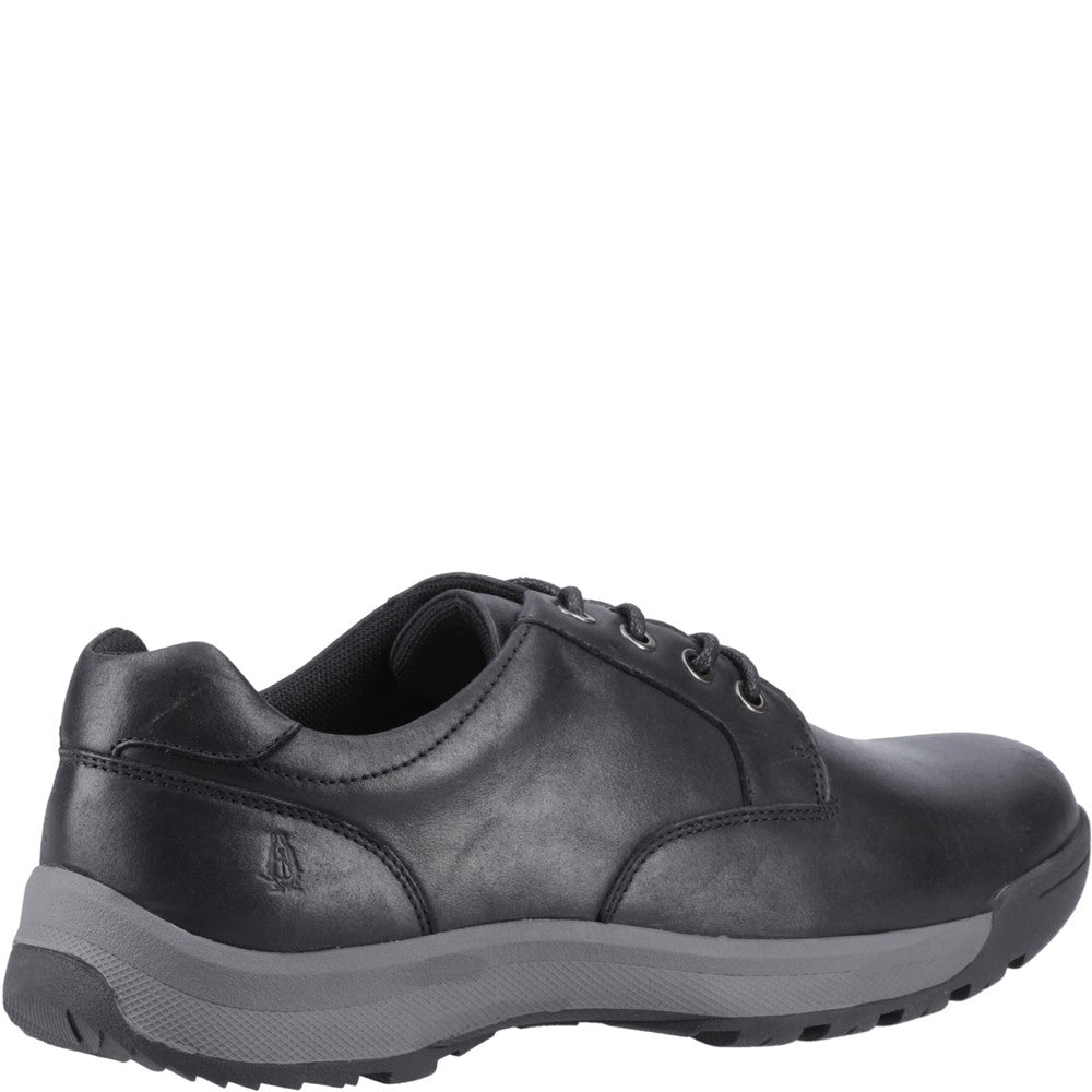 Mens Classic Lace Shoes Black Hush Puppies Vinson Lace Shoe