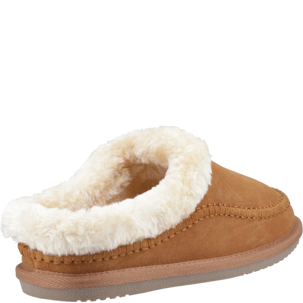 Classic Mens Slippers Tan Hush Puppies Atticus Slipper