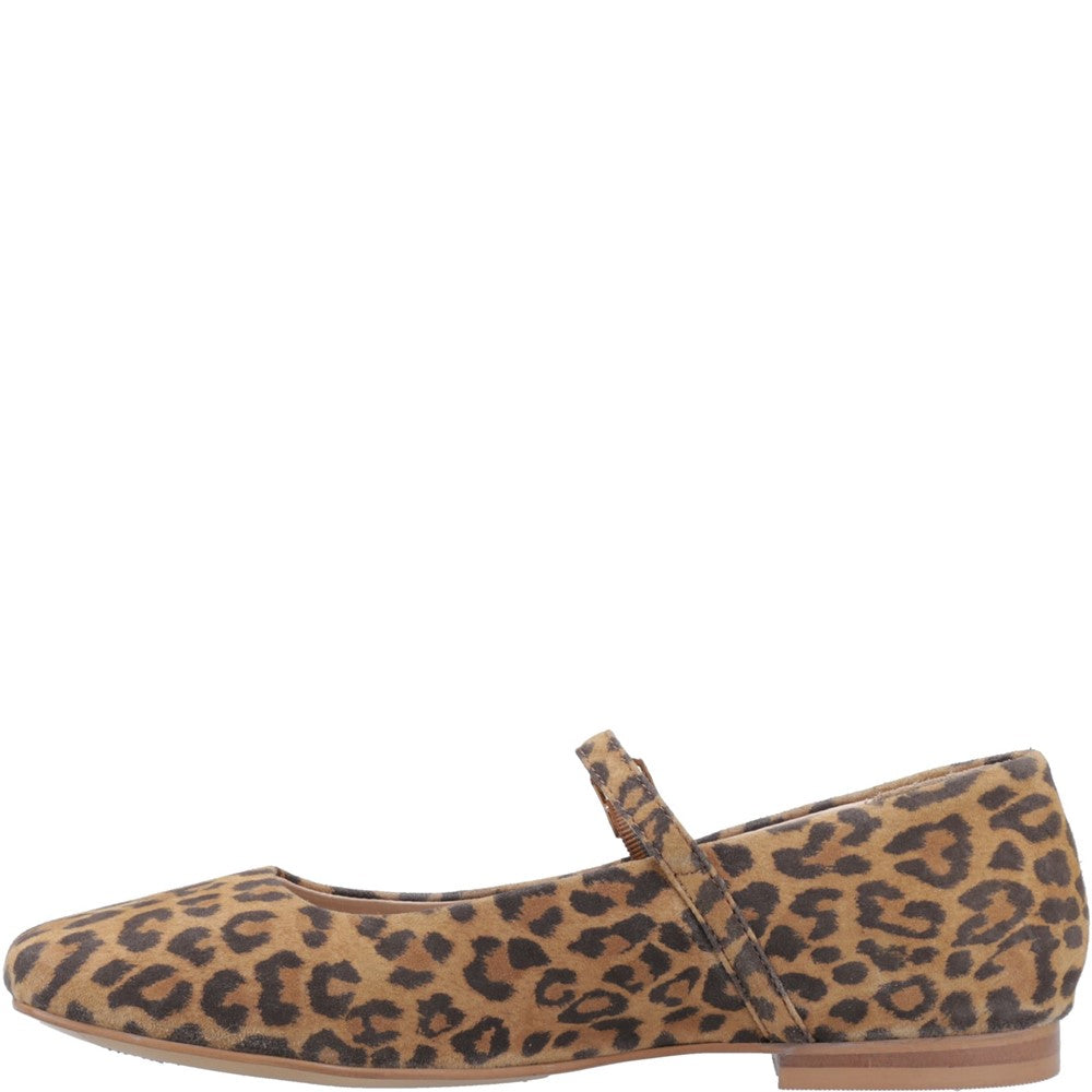 Ballerinas Leopard Hush Puppies Pasha Suede Ballerina
