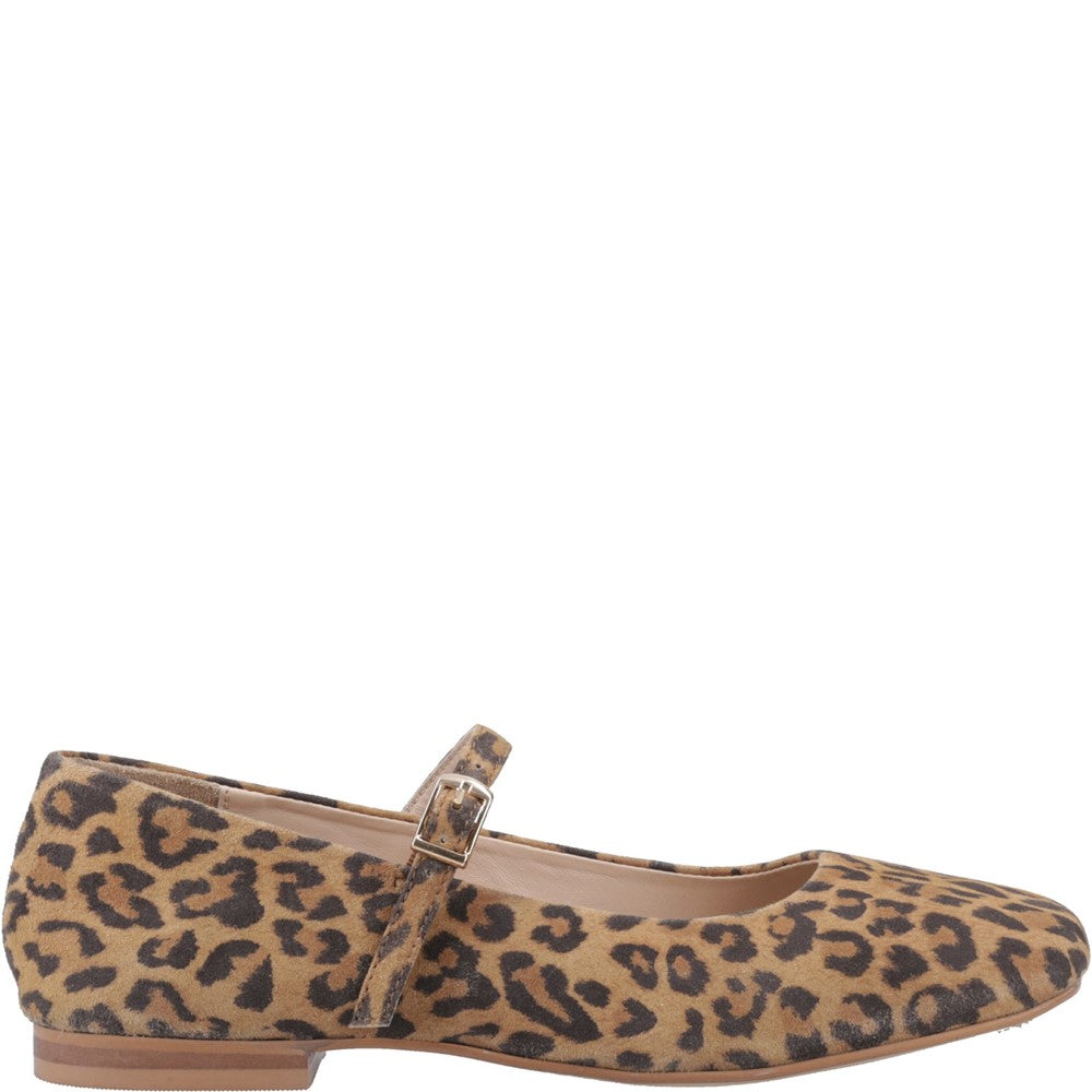 Ballerinas Leopard Hush Puppies Pasha Suede Ballerina