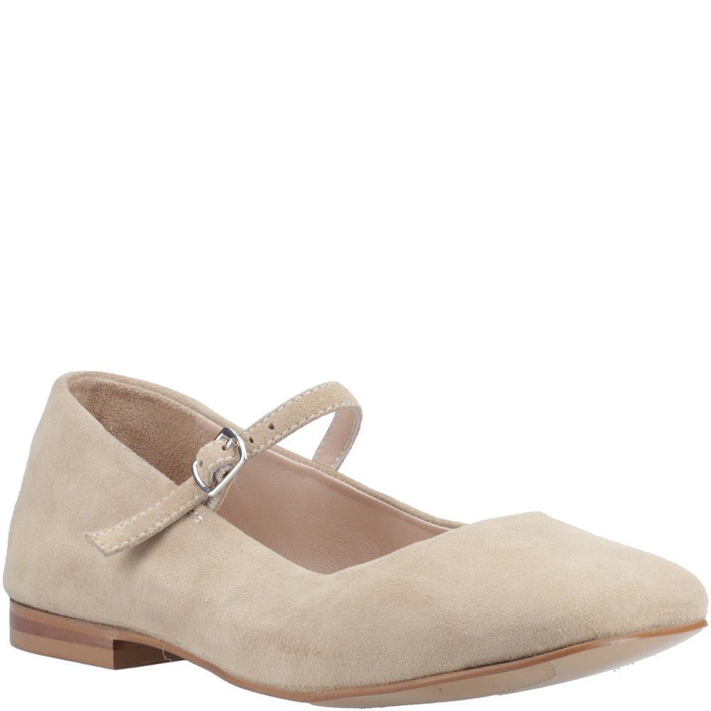 Ballerinas Taupe Hush Puppies Pasha Suede Ballerina