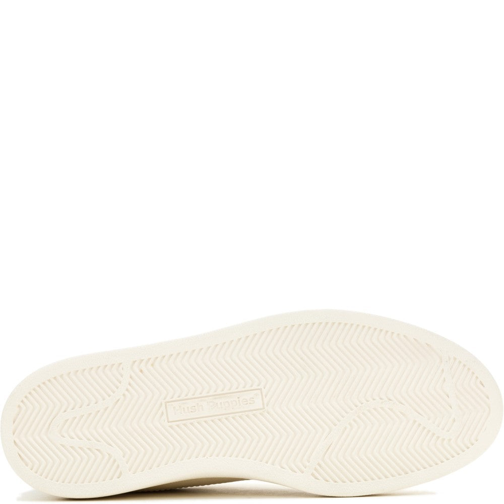 Ladies Sports Stone Hush Puppies Charlie Smiley Trainer