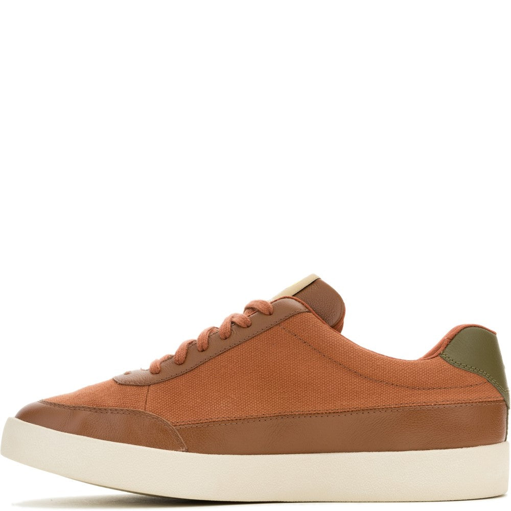 Mens Sports Tan Hush Puppies Charlie Smiley Trainer