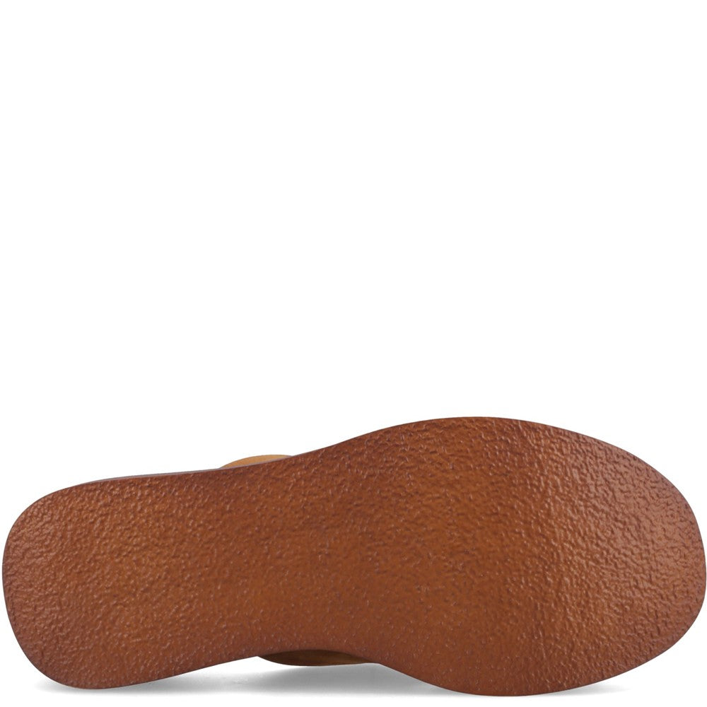 Ladies Heeled Sandals Tan Hush Puppies Bobbi Wedge Sandal
