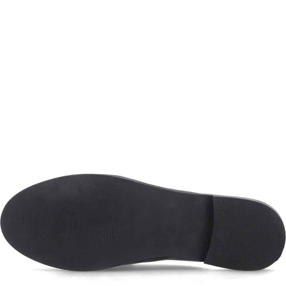 Slip On Ladies Shoes Black Hush Puppies Cathleen Mule