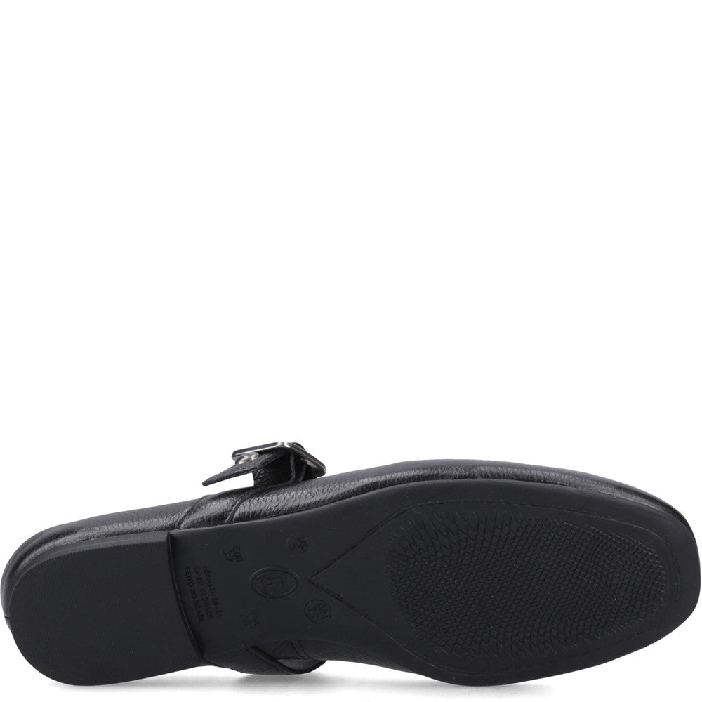 Ballerinas Black Hush Puppies Charlene Stud Ballerina