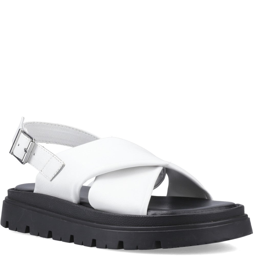 Sandal Ladies Summer White Hush Puppies Lara Sandal