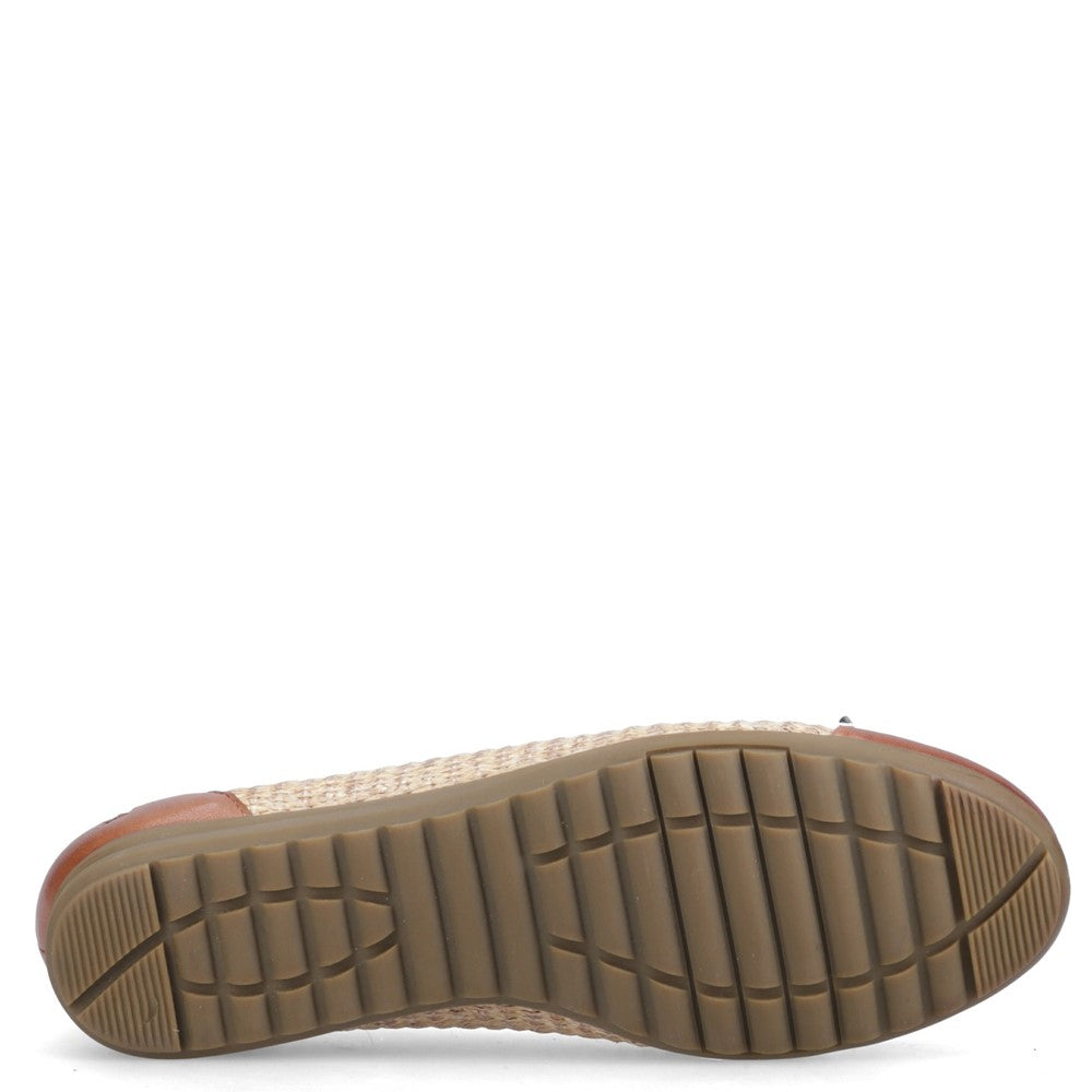 Ballerinas Tan Hush Puppies Laurie Toe Cap Ballerina