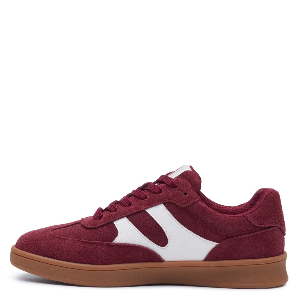 Lace Ladies Shoes Bordo Hush Puppies Maura Sneaker
