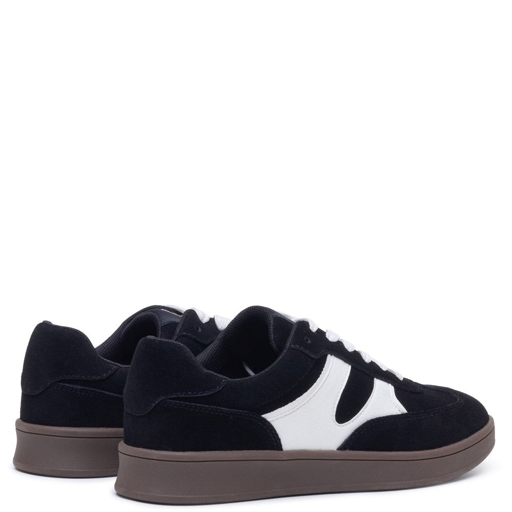 Lace Ladies Shoes Black Hush Puppies Maura Sneaker