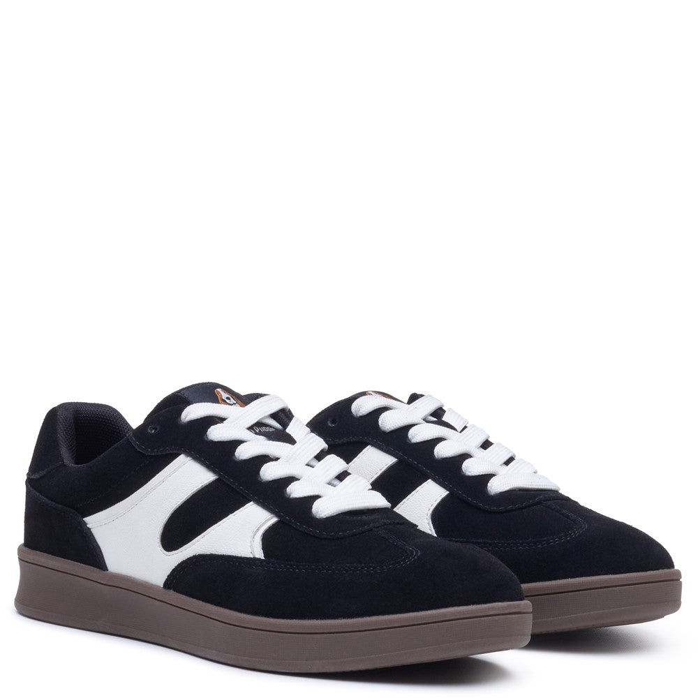 Lace Ladies Shoes Black Hush Puppies Maura Sneaker