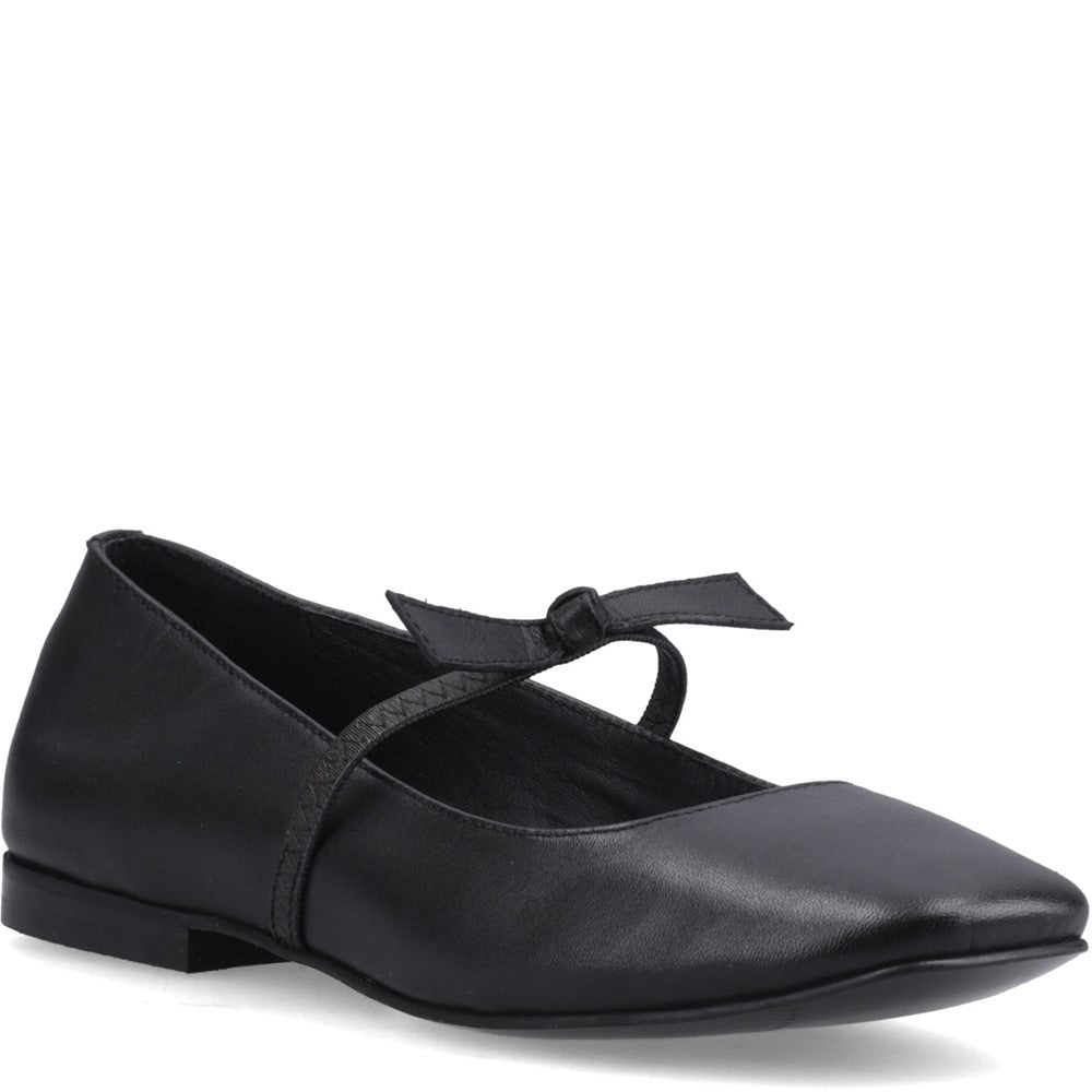 Ballerinas Black Hush Puppies Pasha Bow Ballerina