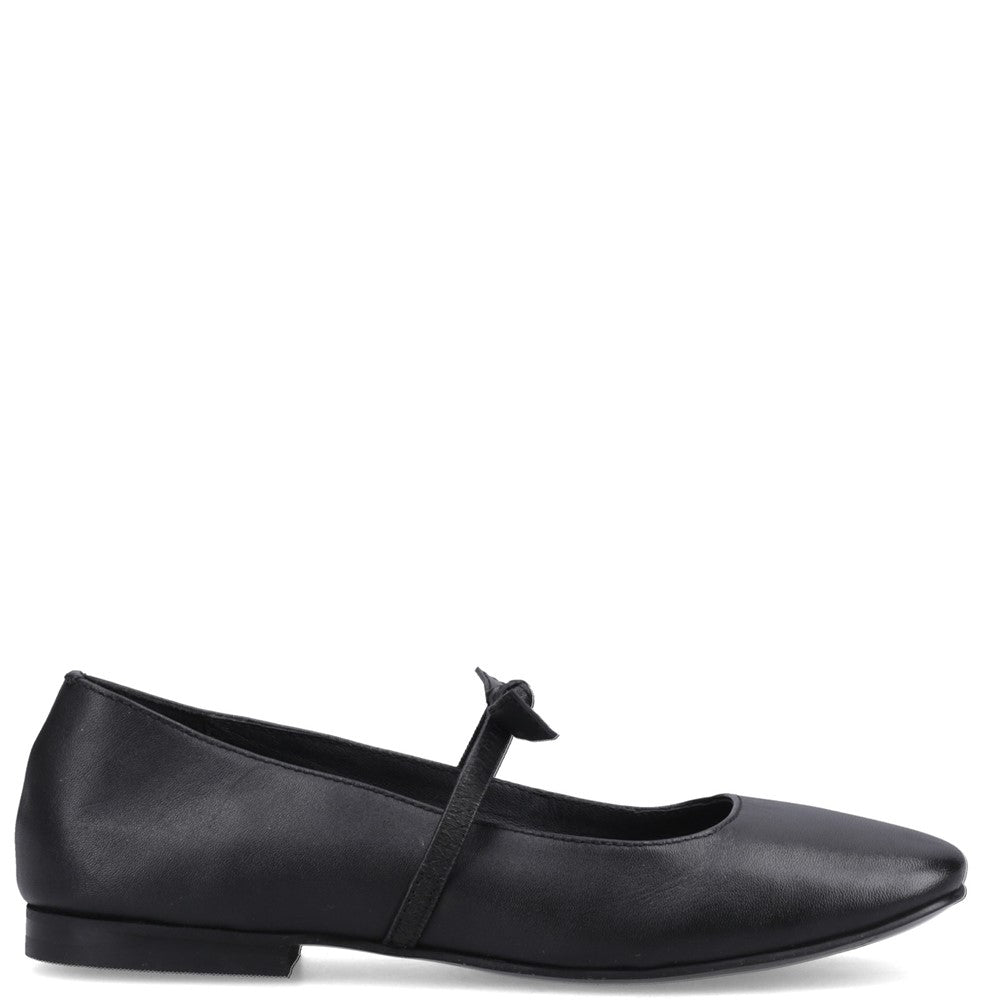 Ballerinas Black Hush Puppies Pasha Bow Ballerina