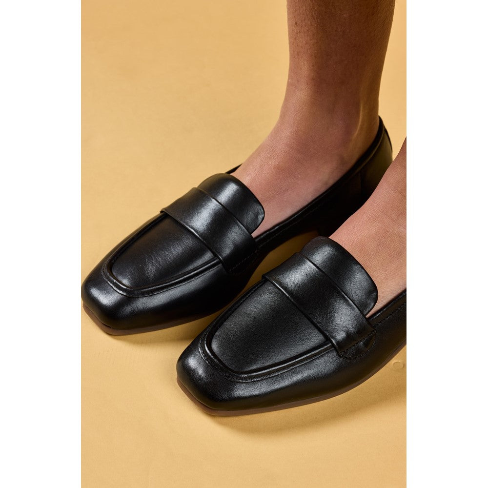 Shoe Ladies Summer Black Hush Puppies Sutton Loafer