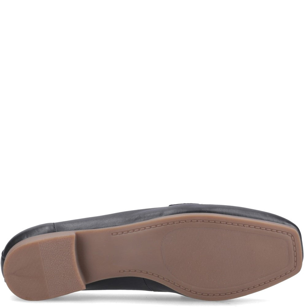 Shoe Ladies Summer Black Hush Puppies Sutton Loafer