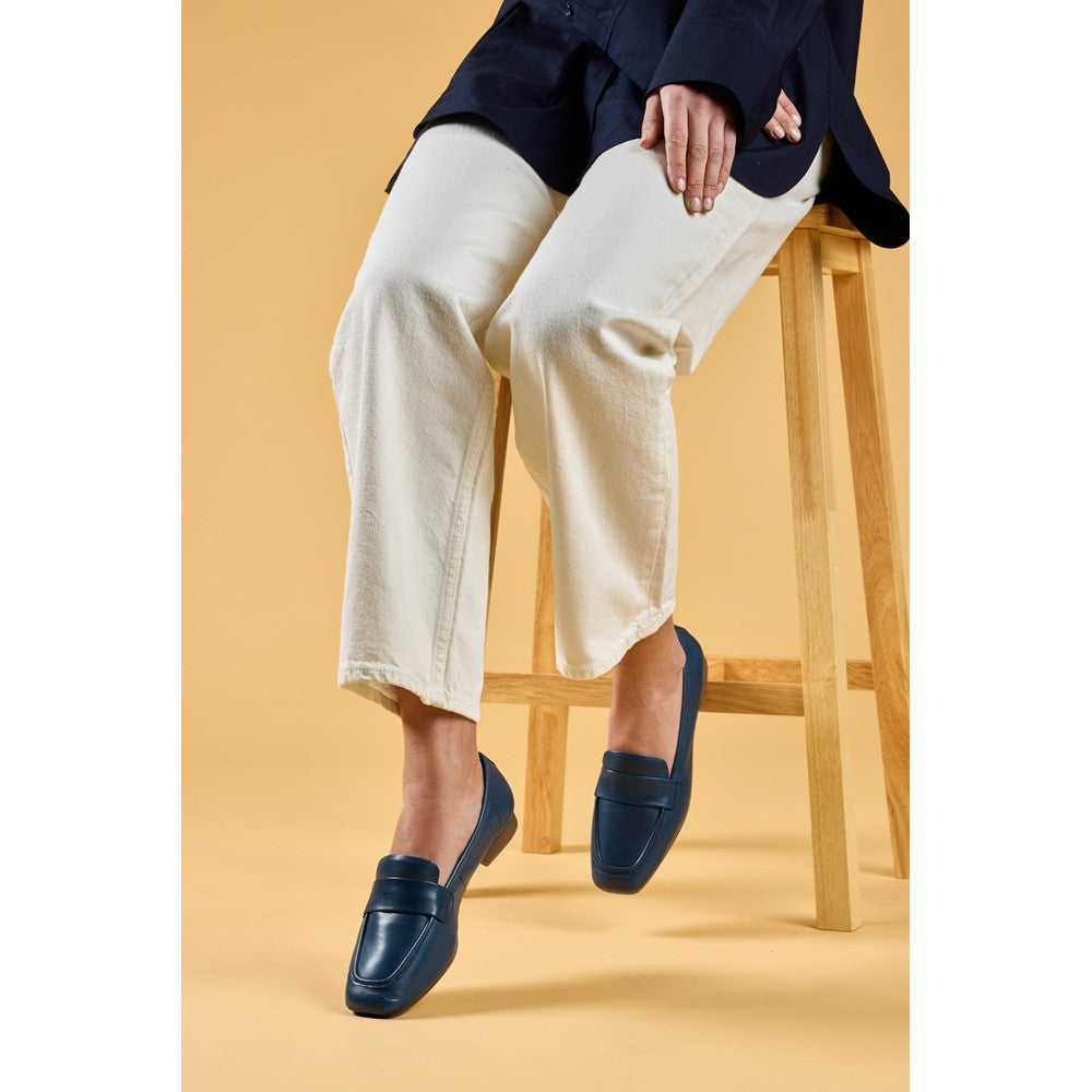Shoe Ladies Summer Navy Hush Puppies Sutton Loafer