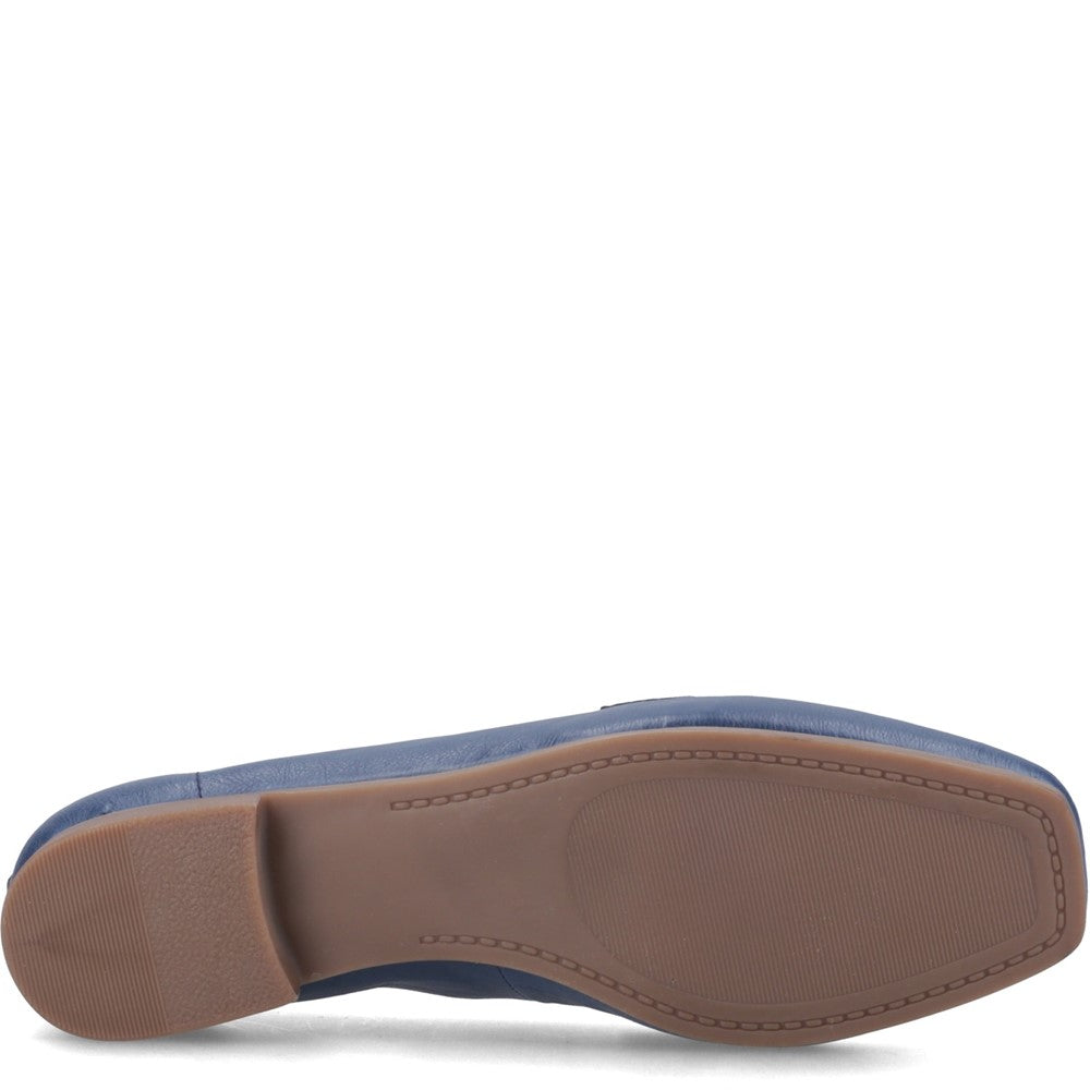 Shoe Ladies Summer Navy Hush Puppies Sutton Loafer