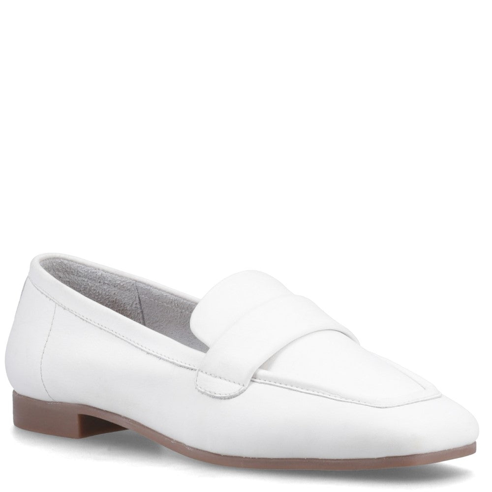 Shoe Ladies Summer White Hush Puppies Sutton Loafer