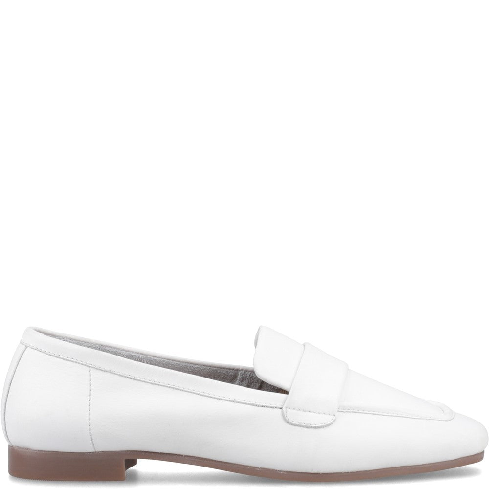 Shoe Ladies Summer White Hush Puppies Sutton Loafer