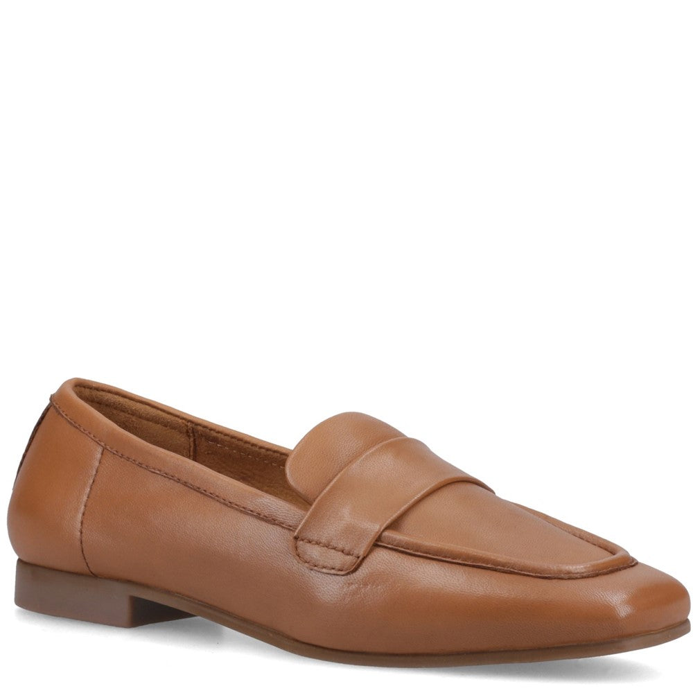 Shoe Ladies Summer Tan Hush Puppies Sutton Loafer