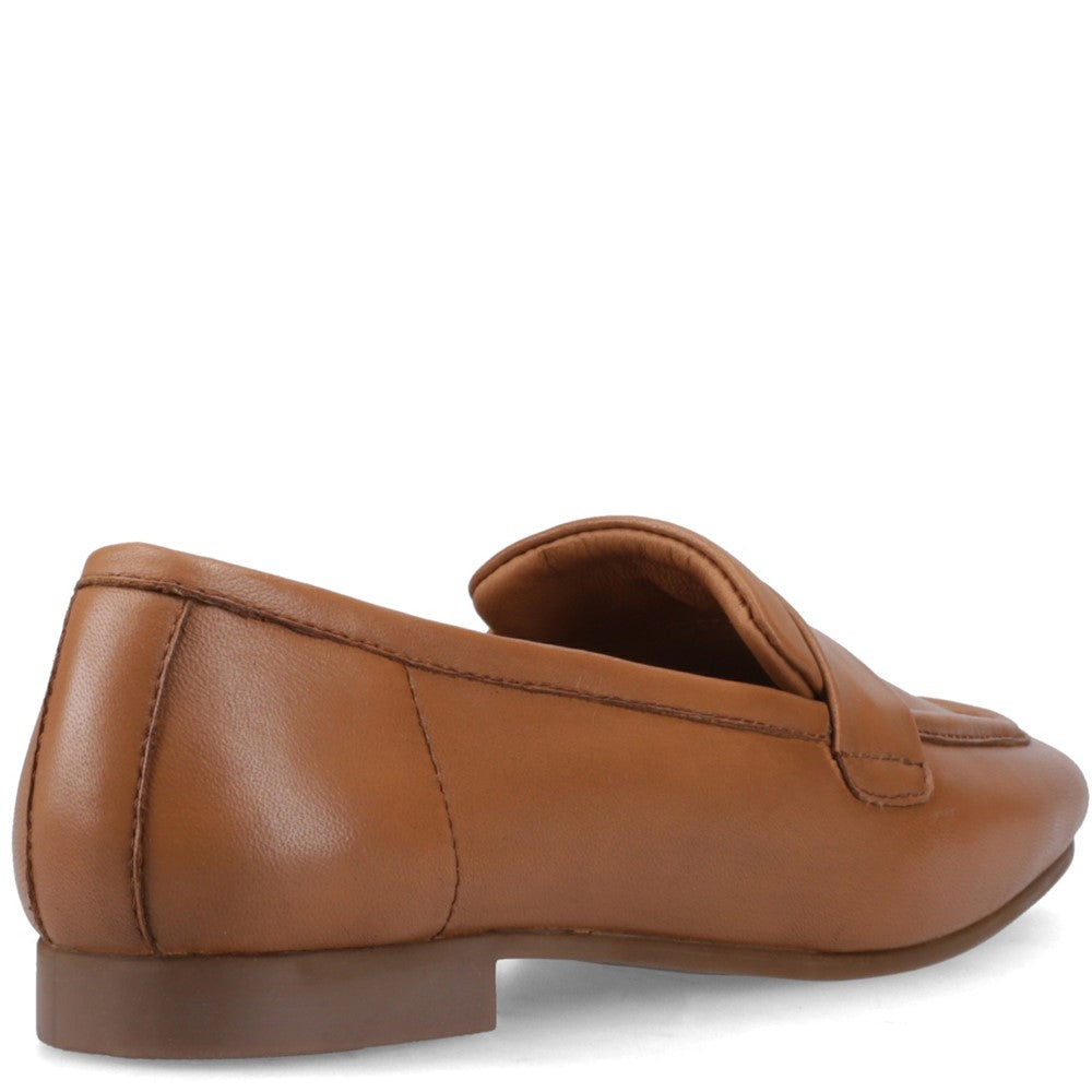 Shoe Ladies Summer Tan Hush Puppies Sutton Loafer