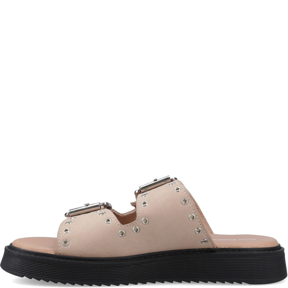 Sandal Ladies Summer Taupe Hush Puppies Christine Mule Sandal