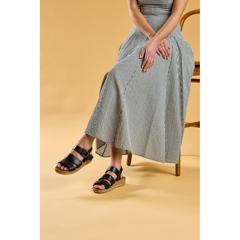 Sandal Ladies Summer Black Hush Puppies Eliana Sandal