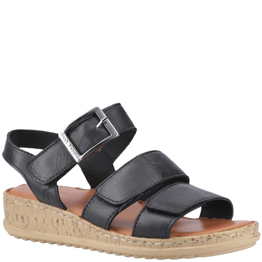 Sandal Ladies Summer Black Hush Puppies Eliana Sandal