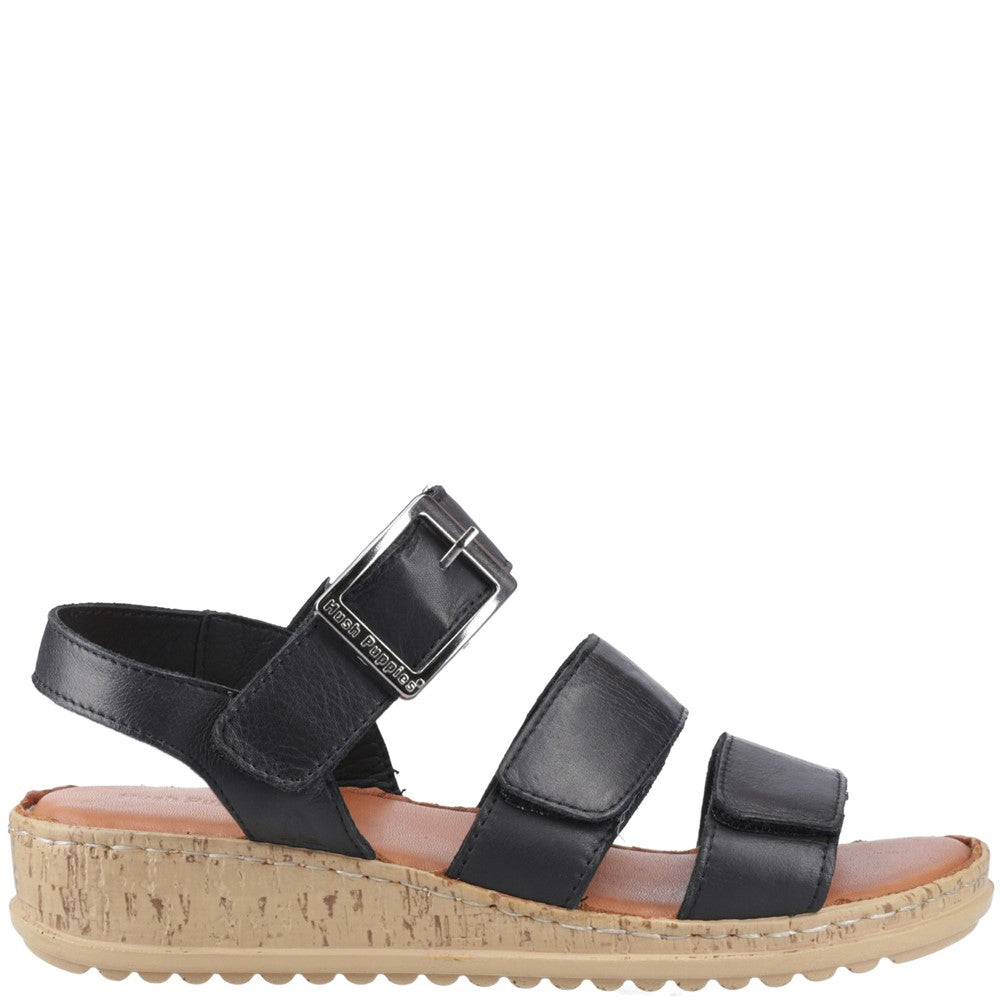Sandal Ladies Summer Black Hush Puppies Eliana Sandal