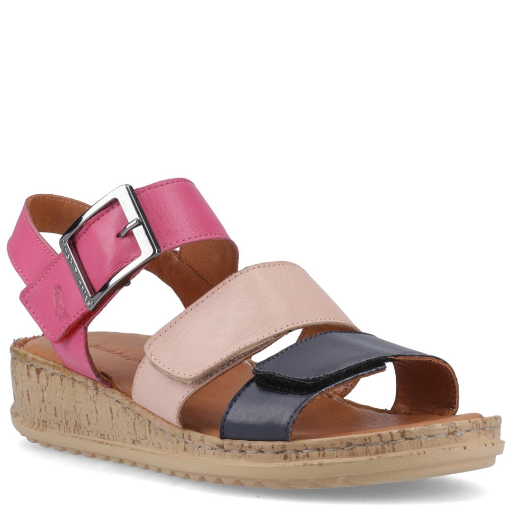 Sandal Ladies Summer Fuchsia Mix Hush Puppies Eliana Sandal