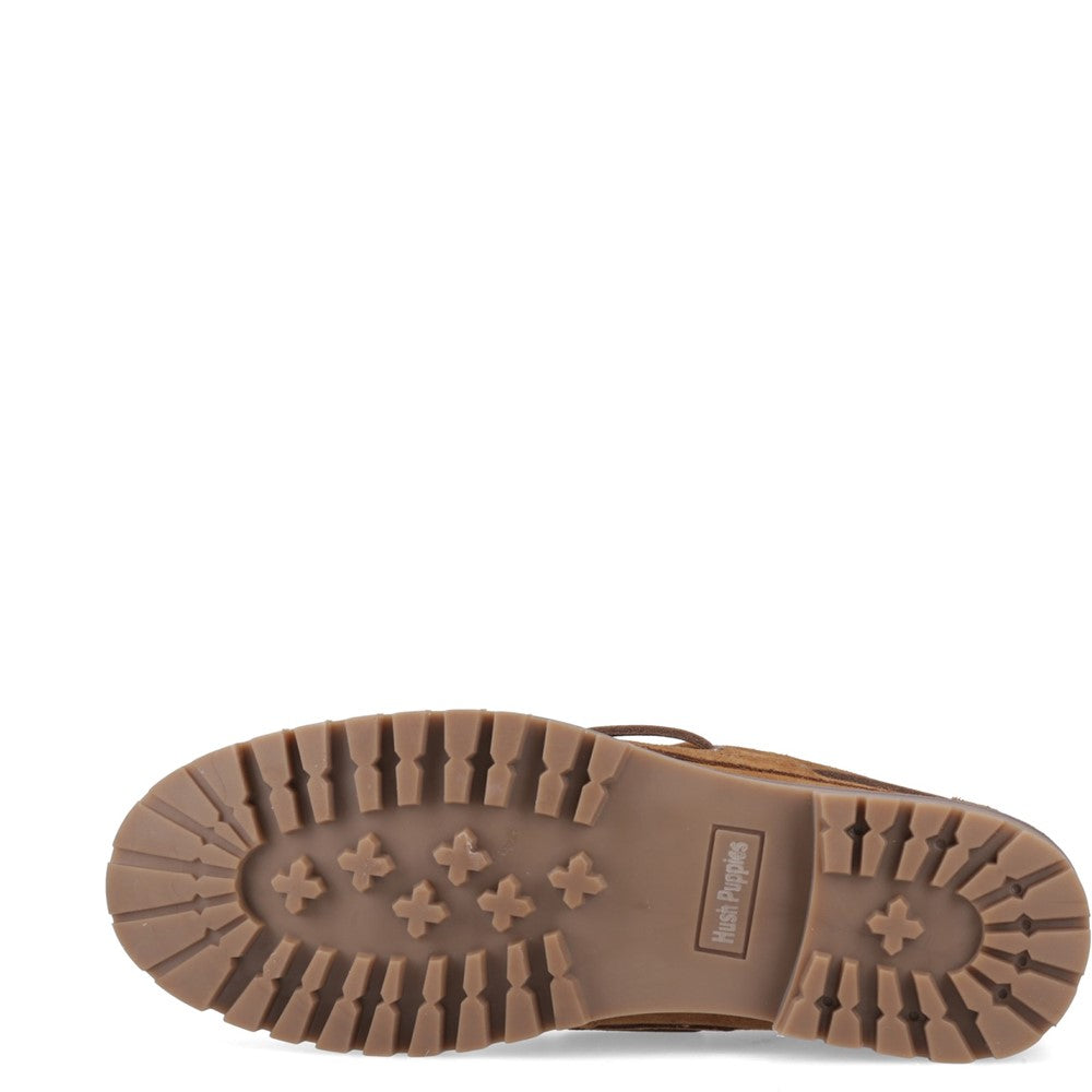 Slip On Mens Summer Tan Hush Puppies Harrison Boat Shoe