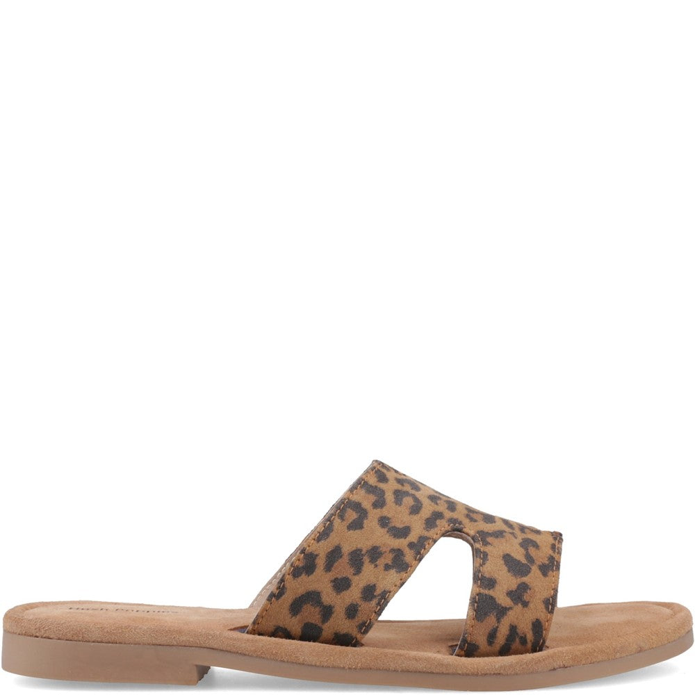 Sandal Ladies Summer Leopard Hush Puppies Azalea Mule