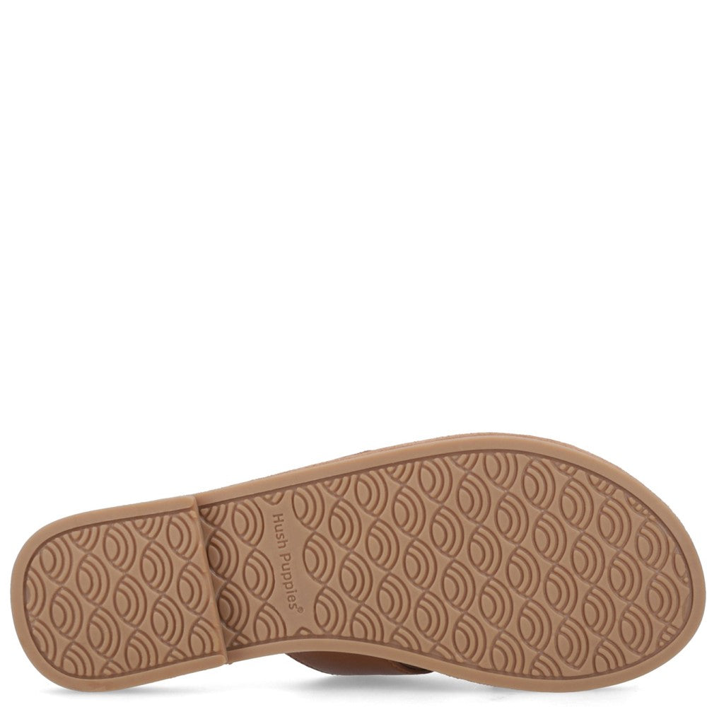 Sandal Ladies Summer Tan Hush Puppies Azalea Mule